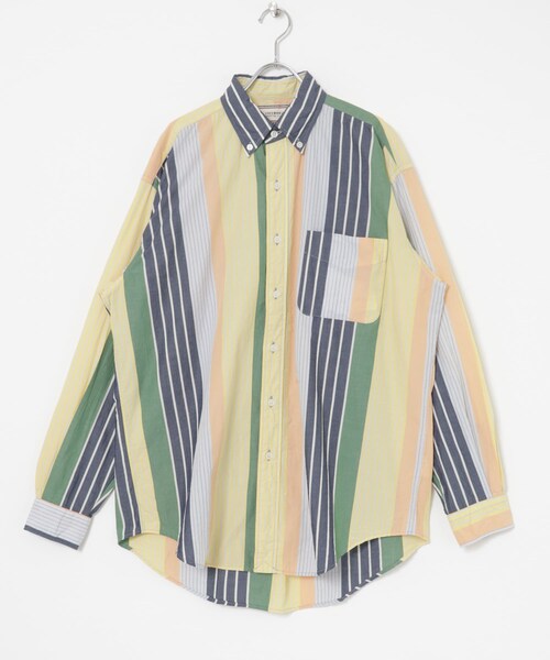 URBAN RESEARCH（アーバンリサーチ）の「FREEMANS SPORTING CLUB　CHRYSTIE SHIRT（シャツ/ブラウス・メンズ・ブルー/イエロー・S/M）」の2枚目の写真