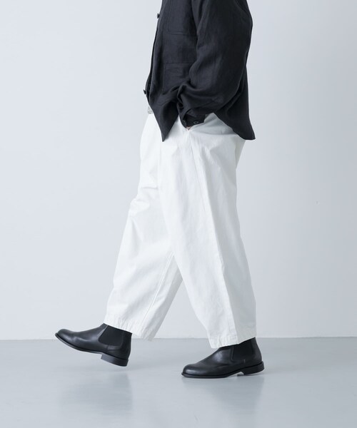 かぐれ（カグレ）の「コットンクロップドパンツ（その他パンツ・レディース・OFF/BEIGE/BLACK・Free）」の9枚目の写真