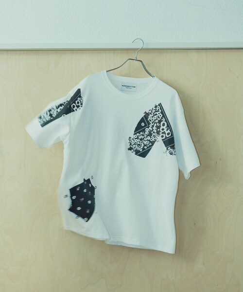 【NOMARHYTHM TEXTILE for ADAM ET ROPE'】EX Sign Print Tee