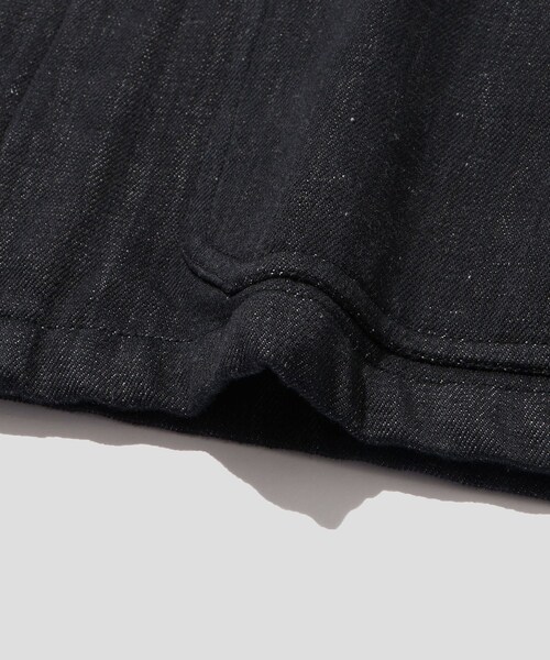 ADAM ET ROPE'(アダムエロペ)の「《別注》【Kartik Research / カルティック リサーチ】DENIM JACKET(デニムジャケット・メンズ・ブラック・L/M)」の16枚目の写真