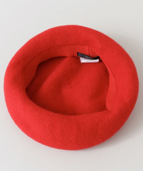 URBAN RESEARCH Sonny Label（アーバンリサーチサニーレーベル）の「リブ付きウールベレー帽∴（ハンチング/ベレー帽・レディース・ネイビー/ブラック/グレー/レッド・one）」の12枚目の写真