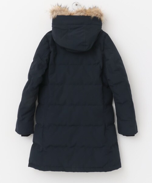 URBAN RESEARCH DOORS（アーバンリサーチドアーズ）の「DANTON　FAKEFARHOODEDDOWNCOAT（その他アウター・レディース・BLACK/NAVY・S）」の11枚目の写真