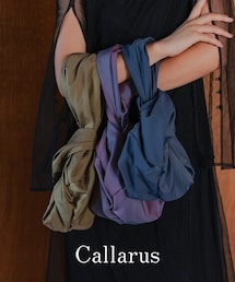 Callarus | 〔Callarus〕偏光タフタデザインバッグ(ハンドバッグ)