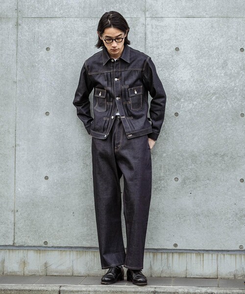 URBAN RESEARCH(アーバンリサーチ)の「SHIOTA スーピマDENIM JACKET #BEN(デニムジャケット・メンズ・INDIGO・S/M/L/XL)」の9枚目の写真
