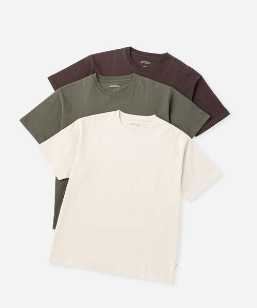 Saturdays NYC(サタデーズ ニューヨークシティ )の「3 Pack T-Shirt(Tシャツ/カットソー・レディース・スミクロ/キナリ・L/M/S/XL/XS)」の5枚目の写真