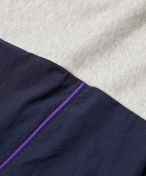 JUNRED(ジュンレッド)の「【梅田サイファー ×UMBRO×JUNRED】セットアップ対応スウェットプルオーバー(スウェット・レディース・ライトグレー/ネイビー・L/M/S)」の22枚目の写真