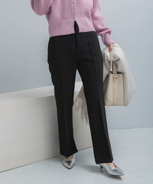 URBAN RESEARCH ROSSO（アーバンリサーチロッソ）の「スリットフレアストレッチパンツ（その他パンツ・レディース・IVORY/BLACK・36/38）」の20枚目の写真