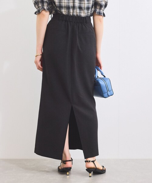 VIS（ビス）の「【セットアップ対応】Iラインスリットスカート（スカート・レディース・チャコール/オフホワイト・M/S）」の14枚目の写真