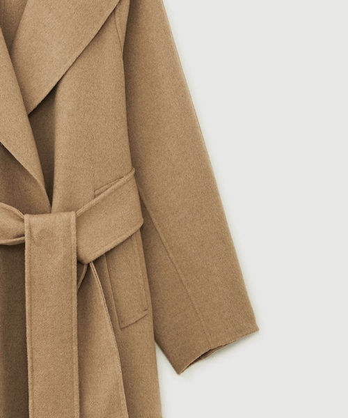 ROPE'(ロペ)の「コロンボキャメルリバーロングコート(その他アウター・レディース・キャメル・36/38)」の18枚目の写真