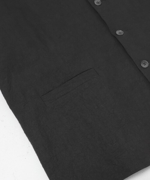 かぐれ(カグレ)の「リネンコットンワイドベスト(ベスト・レディース・BLACK・Free)」の15枚目の写真