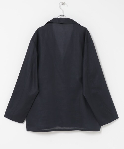 URBAN RESEARCH DOORS(アーバンリサーチドアーズ)の「RA/LYO Sheer Shirts Jacket(テーラードジャケット・メンズ・NAVY/BLACK・M/L)」の18枚目の写真