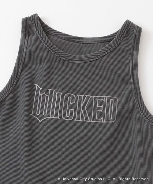 SENSE OF PLACE by URBAN RESEARCH（センスオブプレイスバイアーバンリサーチ）の「『別注』WICKED×SENSE OF PLACE　タンクトップ（タンクトップ・レディース・GREEN/PINK/GRAY・one）」の13枚目の写真