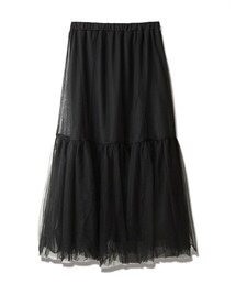 nissen | チュールギャザースカート(スカート)