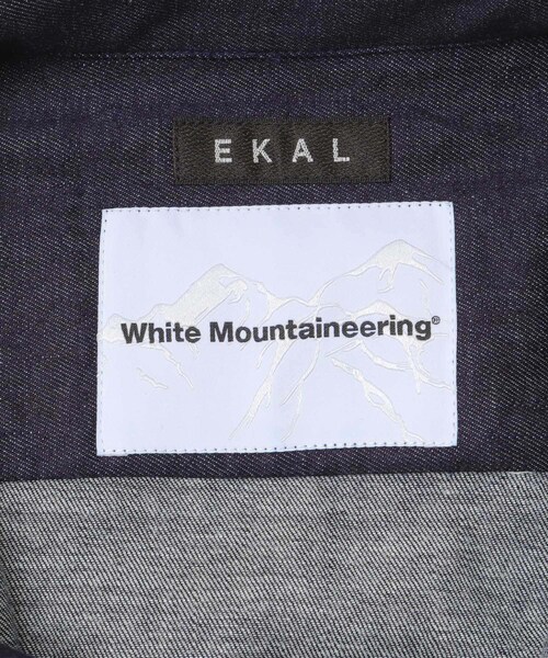 EKAL（エカル）の「White Mountaineering　別注MID GUSSET SLEEVE EYELET POCKET SHIRT（シャツ/ブラウス・メンズ・ブルー・2/3）」の8枚目の写真