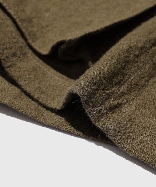 ADAM ET ROPE'（アダムエロペ）の「【blurhmsROOTSTOCK/ブラームスルーツストック】Ramie Linen Wool Swedish BDU Jacket（その他アウター・メンズ・ブラック/カーキ・2/3/4）」の16枚目の写真
