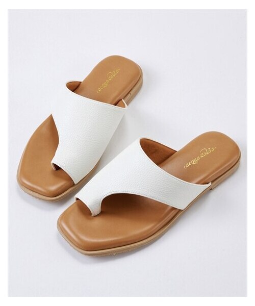 nissen（ニッセン）の「【ゆったり幅広】トングフラットサンダル（低反発中敷）（ワイズ４Ｅ）（サンダル・メンズ・黒/ホワイト/グレージュ・M=23.0~23.5cm/4E/L=24.0~24.5cm/4E/LL=25.0~25.5cm/4E/3L=26.0~26.5cm/4E）」の5枚目の写真