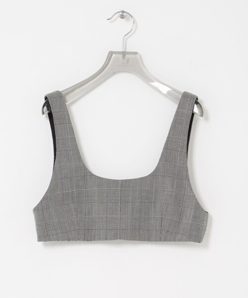 URBAN RESEARCH(アーバンリサーチ)の「new basic HIGH TWIST WOOL BUSTIER(その他トップス・レディース・CHECK/BLACK・Free)」の12枚目の写真