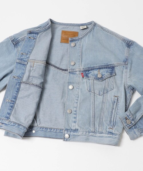 URBAN RESEARCH(アーバンリサーチ)の「LEVI’S COLLARLESS 90S TRUCKER(デニムジャケット・レディース・RURAL VIEW/T F TRKR・S)」の13枚目の写真