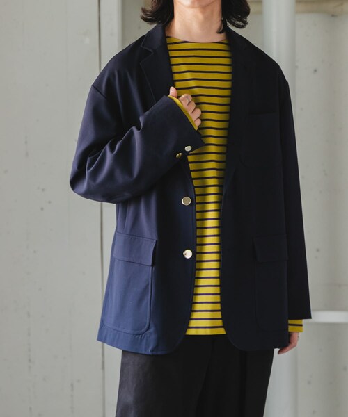 URBAN RESEARCH DOORS(アーバンリサーチドアーズ)の「FORK&SPOON TRテーラードジャケット(テーラードジャケット・メンズ・CHARCOAL/NAVY・4/5)」の22枚目の写真