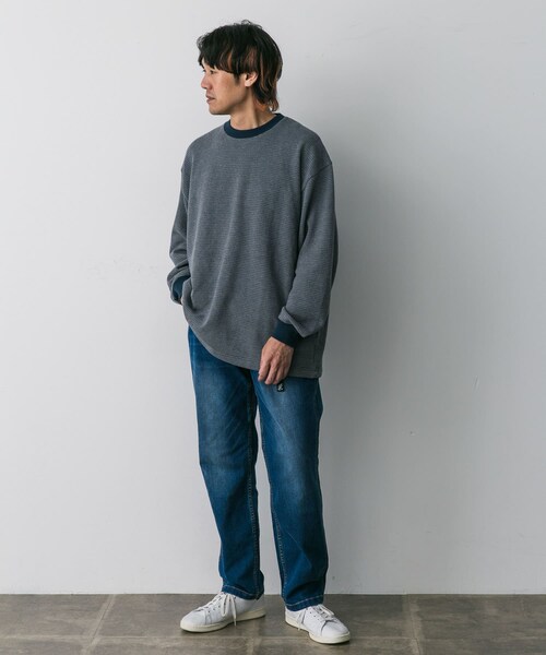 URBAN RESEARCH DOORS（アーバンリサーチドアーズ）の「『別注』Gramicci　Mountain Tuck Pants（デニムパンツ・メンズ・O.W./Dark Used/MediumUsed・S/M/L）」の8枚目の写真