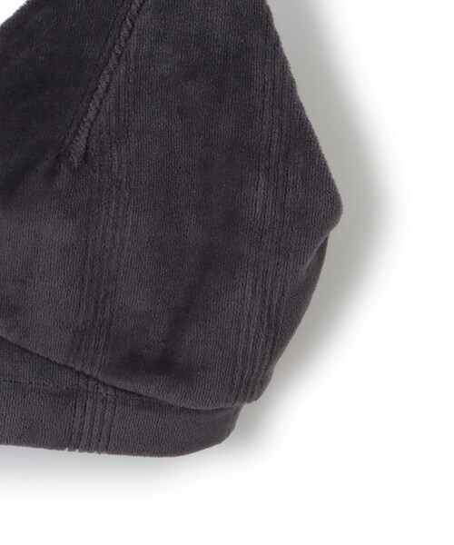 VIS（ビス）の「【Miller】VIS別注モデルベロアルームブラ【洗える】（キャミソール・レディース・ライトグレー/オフホワイト/レッド系・F）」の20枚目の写真