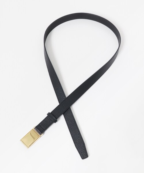 URBAN RESEARCH（アーバンリサーチ）の「Scye　BOX BUCKLE BELT（ベルト・メンズ・ライトグレー/クロ・M）」の5枚目の写真