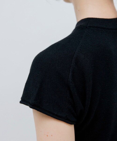 URBAN RESEARCH（アーバンリサーチ）の「STUDIO DOE　French Sleeve Knit Top（ニット/セーター・レディース・GREY/BLACK/WHITE・S）」の14枚目の写真