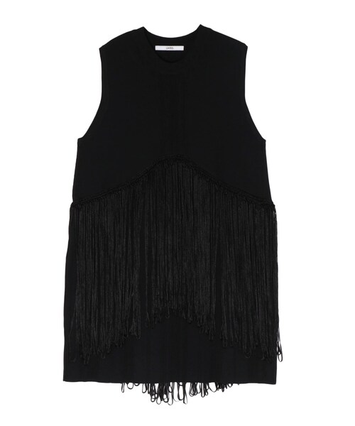 UN3D.（アンスリード）の「FRINGE LAYERED SLEEVELESS KT（ニット 