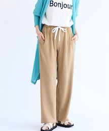 nissen | ぽこぽこカットソージャガードイージーパンツ(パンツ)