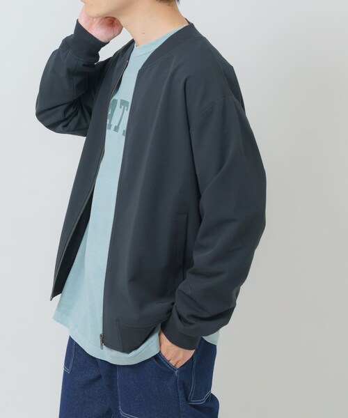 ITEMS URBANRESEARCH(アイテムズ アーバンリサーチ)の「TRストレッチ ジップアップブルゾン(ブルゾン・メンズ・BLK/GRY/BEG・M/L)」の16枚目の写真