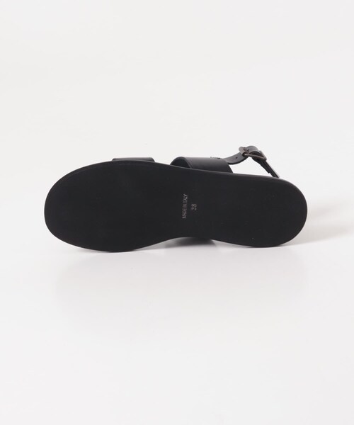 かぐれ（カグレ）の「CORSO ROMA, 9　DOUBLE STRAP SANDAL（サンダル・レディース・MOGARO/NERO・36/37/38）」の10枚目の写真