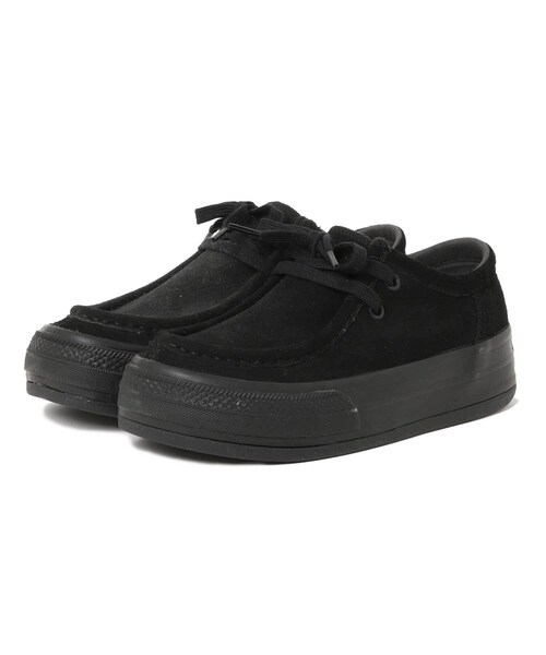 JUNRED(ジュンレッド)の「【CONVERSE/コンバース】BOARDERSTAR MOCCASIN OX(モカシン/デッキシューズ・メンズ・ブラック系・8.5/9.5)」の2枚目の写真