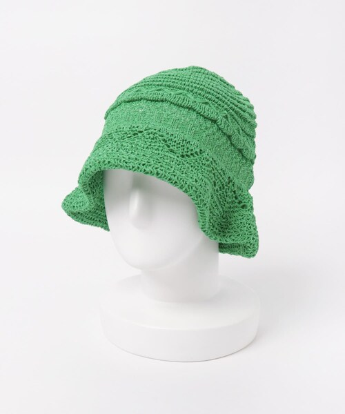 URBAN RESEARCH（アーバンリサーチ）の「malamute　washi bucket hat（ハット・レディース・BEIGE/GREEN/BLACK・FREE）」の3枚目の写真