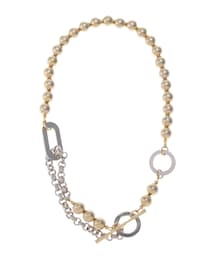 UN3D. | MIX BALL CHAIN NL(ネックレス)