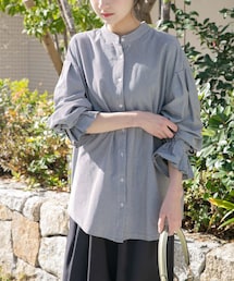 ITEMS URBANRESEARCH | バンドカラーソデタックカットソー(シャツ/ブラウス)