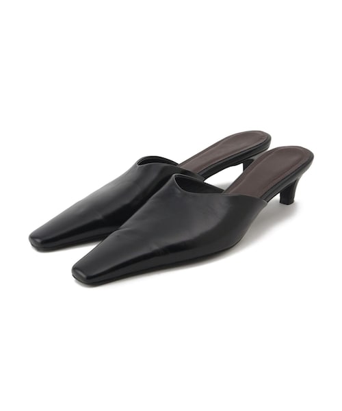 ADAM ET ROPE'（アダムエロペ）の「【EMOELLE】レザーミュール