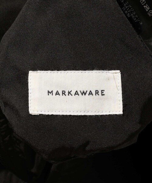 ADAM ET ROPE'（アダムエロペ）の「【MARKAWARE/マーカウェア】SILK HEAVY TWILL MA-1（MA-1・メンズ・ブラック・1/2）」の11枚目の写真