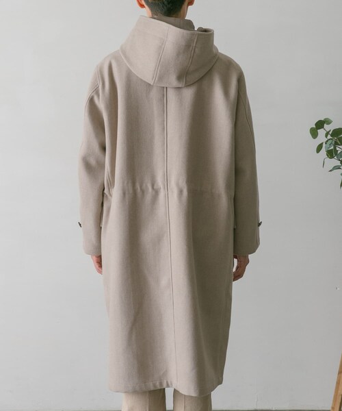 URBAN RESEARCH DOORS（アーバンリサーチドアーズ）の「JAPAN FABRIC ダッフルコート（ダッフルコート・メンズ・GREEN/D.NAVY/GREIGE・M/L）」の14枚目の写真