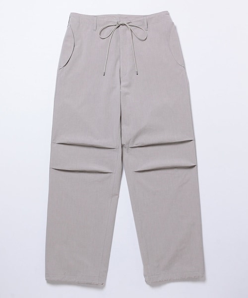 パンツ WASHED FINX RIPSTOP CHAMBRAY FIELD PANTS AURALEE】WASHED FINX RIPSTOP CHAMBRAY FIELD PANTS 【公式通販】