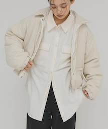 KBF | ウールMIXルーズシャツ(シャツ/ブラウス)