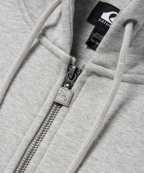 Saturdays NYC(サタデーズ ニューヨークシティ )の「QS x SNYC ZIP HOODIE(パーカー・レディース・ブラック/グレー・L/XL/M)」の22枚目の写真