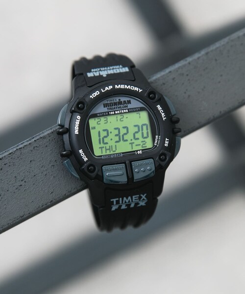 URBAN RESEARCH DOORS（アーバンリサーチドアーズ）の「TIMEX　Exclusive IRONMANFlix100（アナログ腕時計・メンズ・Black・one）」の9枚目の写真