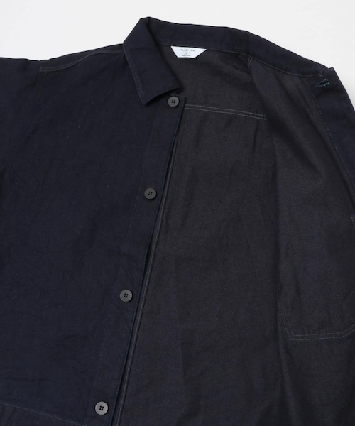 URBAN RESEARCH DOORS(アーバンリサーチドアーズ)の「STILL BY HAND 12OZ DENIM JACKET(デニムジャケット・メンズ・BLACK/DARK NAVY・46/48)」の11枚目の写真