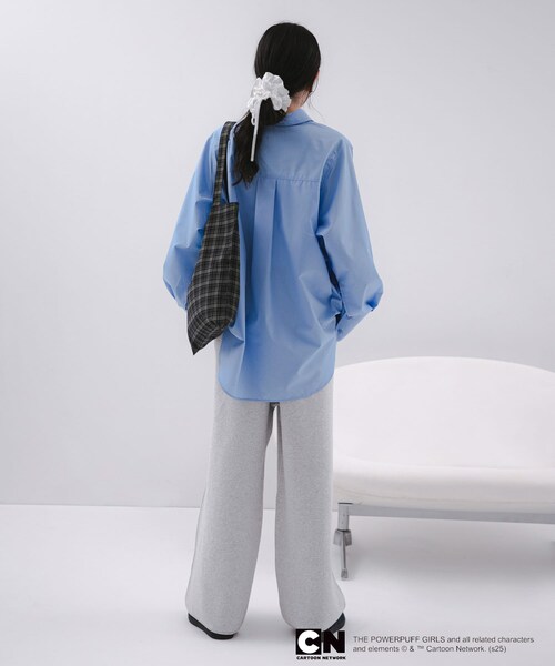 SENSE OF PLACE by URBAN RESEARCH(センスオブプレイスバイアーバンリサーチ)の「『別注』PPG / SENSE OF PLACE ポケッタブルトート(トートバッグ・レディース・BLUE/RED・one)」の6枚目の写真