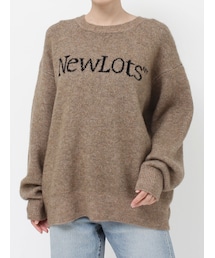 Ungrid | 【Ca】ロゴルーズニット(ニット/セーター)