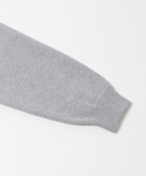 SENSE OF PLACE by URBAN RESEARCH（センスオブプレイスバイアーバンリサーチ）の「『ユニセックス』『洗濯可』スウェットライクポロカーディガン（カーディガン/ボレロ・メンズ・L.GRAY/MINT/NAVY・M/L）」の14枚目の写真