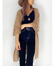 GYDA | クロシェニット カーディガン(カーディガン/ボレロ)