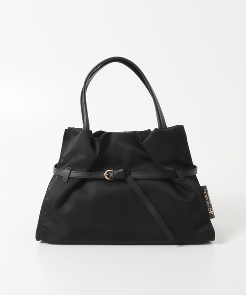 URBAN RESEARCH ROSSO（アーバンリサーチロッソ）の「VIOLAd’ORO　ナイロンドロストトートM（トートバッグ・レディース・BLKBLK/TAUPEBLK・M）」の4枚目の写真