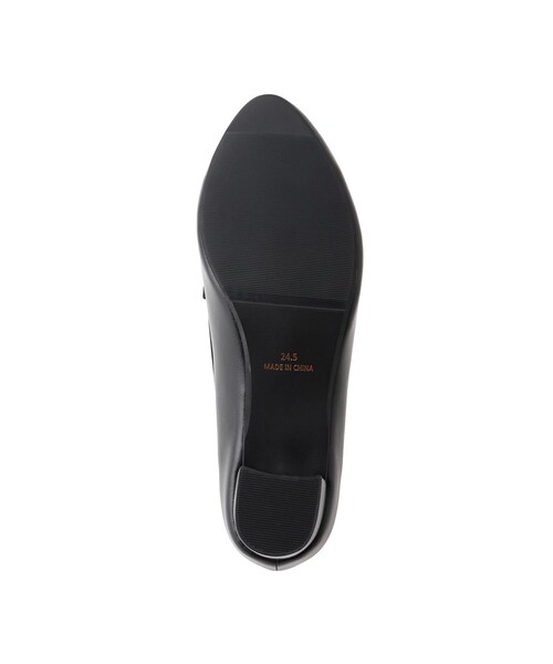 ROPE' PICNIC(ロペピクニック)の「ROPE' PICNIC PASSAGE byHARUTA/ヒールアップローファー(ローファー・レディース・ブラック/キナリ・23.0/23.5/24.0/24.5)」の17枚目の写真