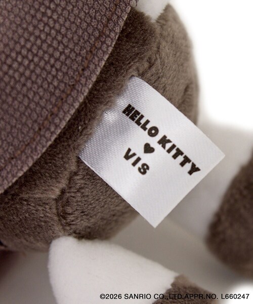 VIS（ビス）の「【HELLO KITTY×VIS】ぬいぐるみチャーム（キーホルダー・レディース・オフホワイト・F）」の12枚目の写真